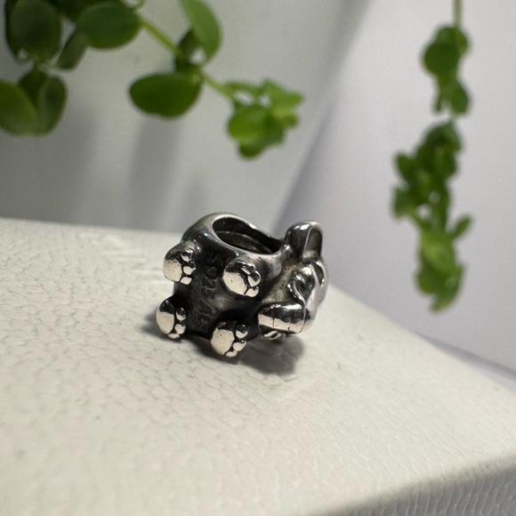 Authentic Pandora Retired Lucky Elephant S925 Charm - Picture 7 of 10